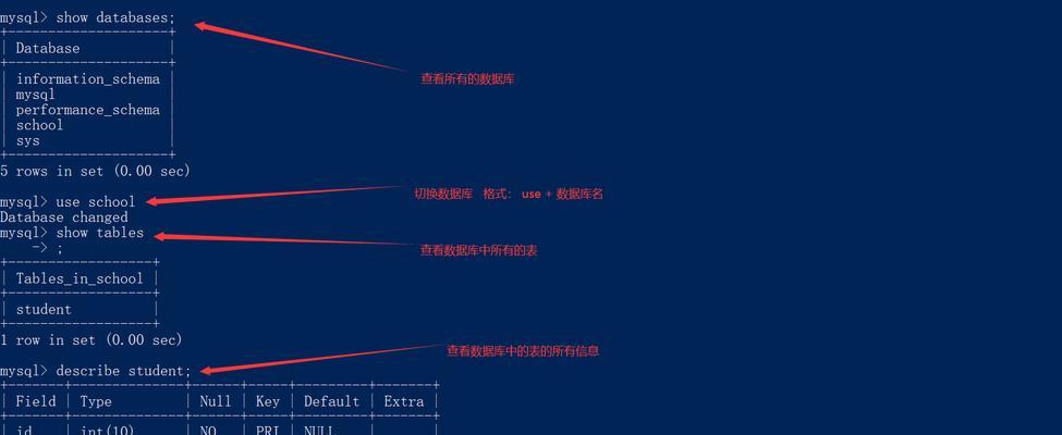 数据库创建命令的使用指南(掌握数据库创建命令)