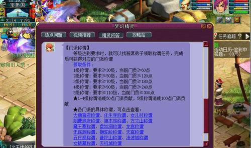 目前梦幻最火的5大门派有哪些?各门派特点是什么?